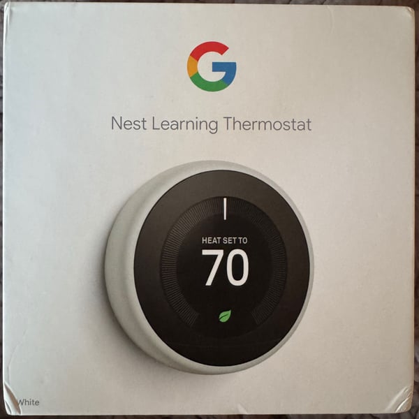 Google Nest Thermostat White T3017US