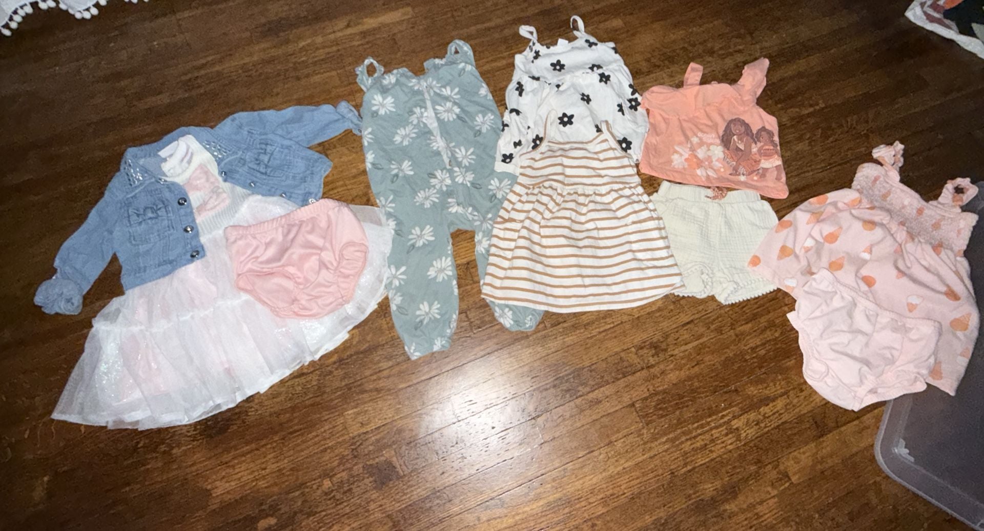 Baby Girl Clothes Lot Multi-Piece Outfit Bundle 1