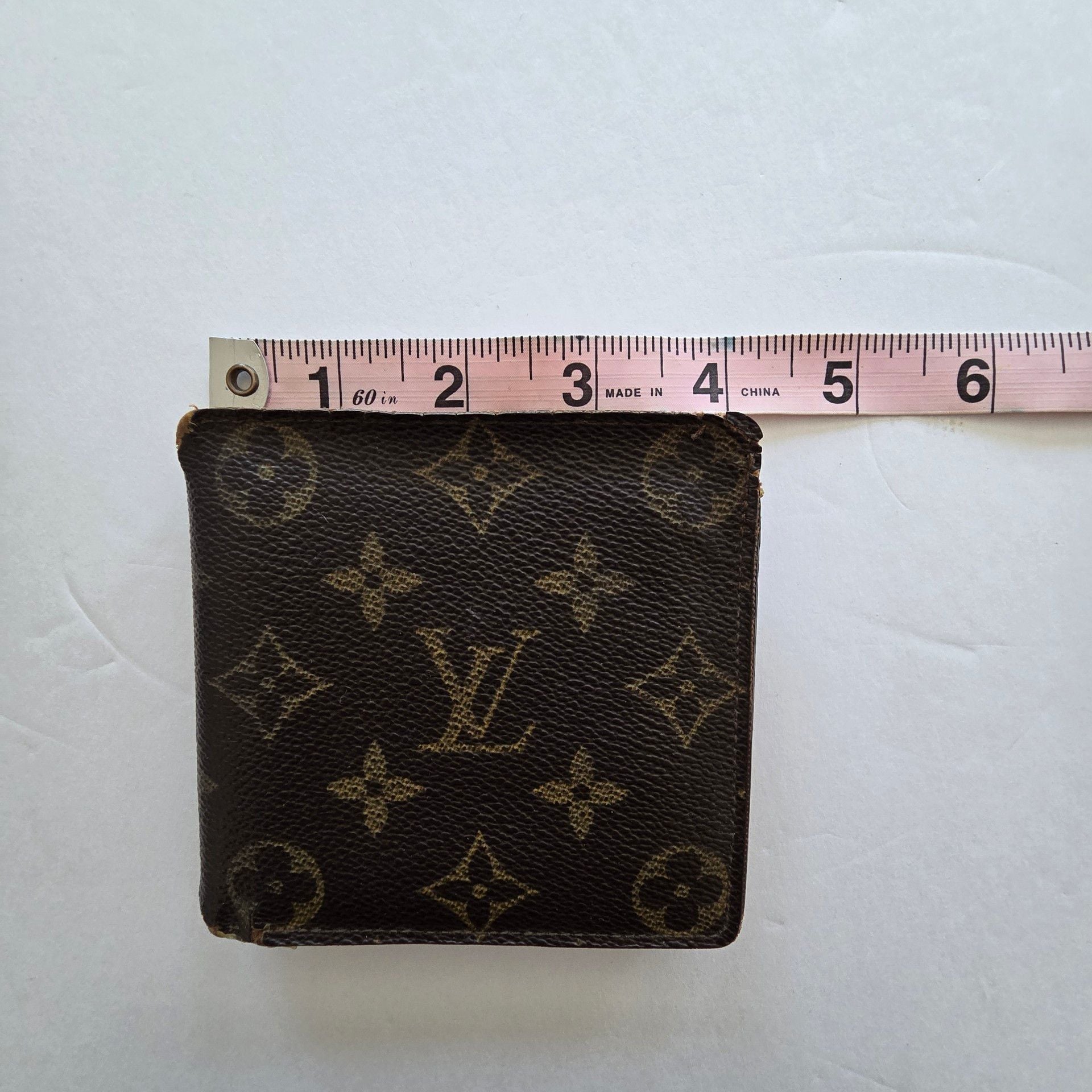 Louis Vuitton Monogram Wallet Brown Used 3