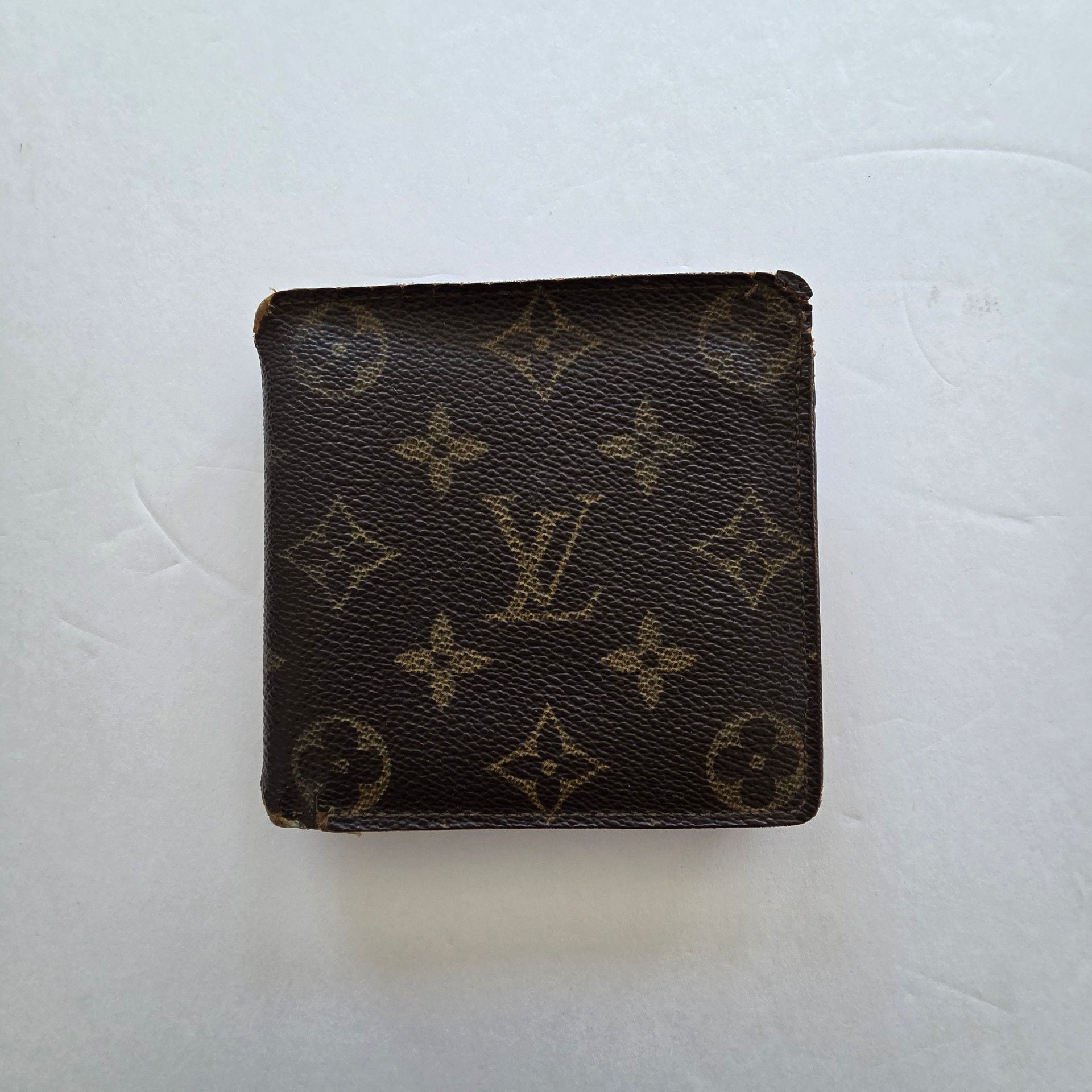 Louis Vuitton Monogram Wallet Brown Used 2