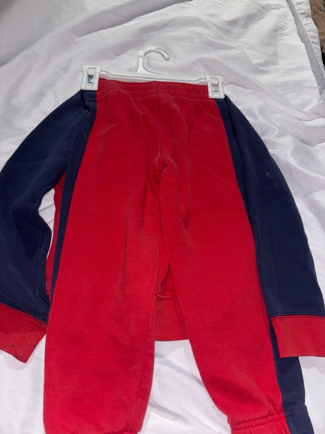 Nike Just Do It Sweatshirt Set Size 3-4YRS Red Blue 4