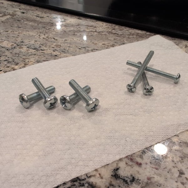 Machine Screws Pan Head Phillips Cross Head Fasteners Bolts 2.5 Inch 35mm