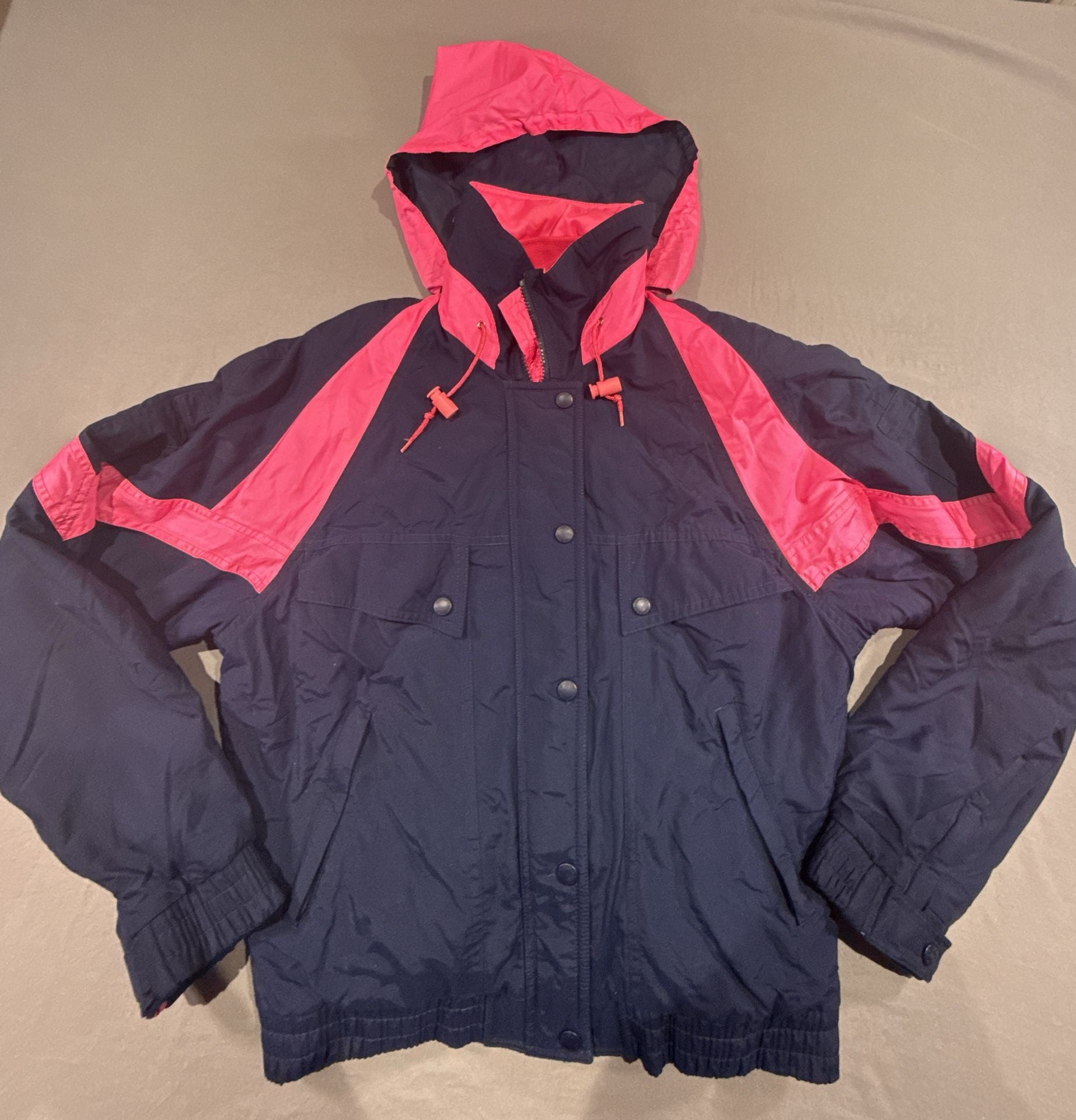 Sunice Ski Jacket Vintage 1988 Calgary Olympic Winter Games Retro 80s Pink Sz 10 2