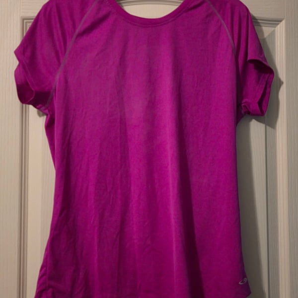 C9 By Champion Athletic T-Shirt Size XXL Pink Short Sleeve Semi-Fitted