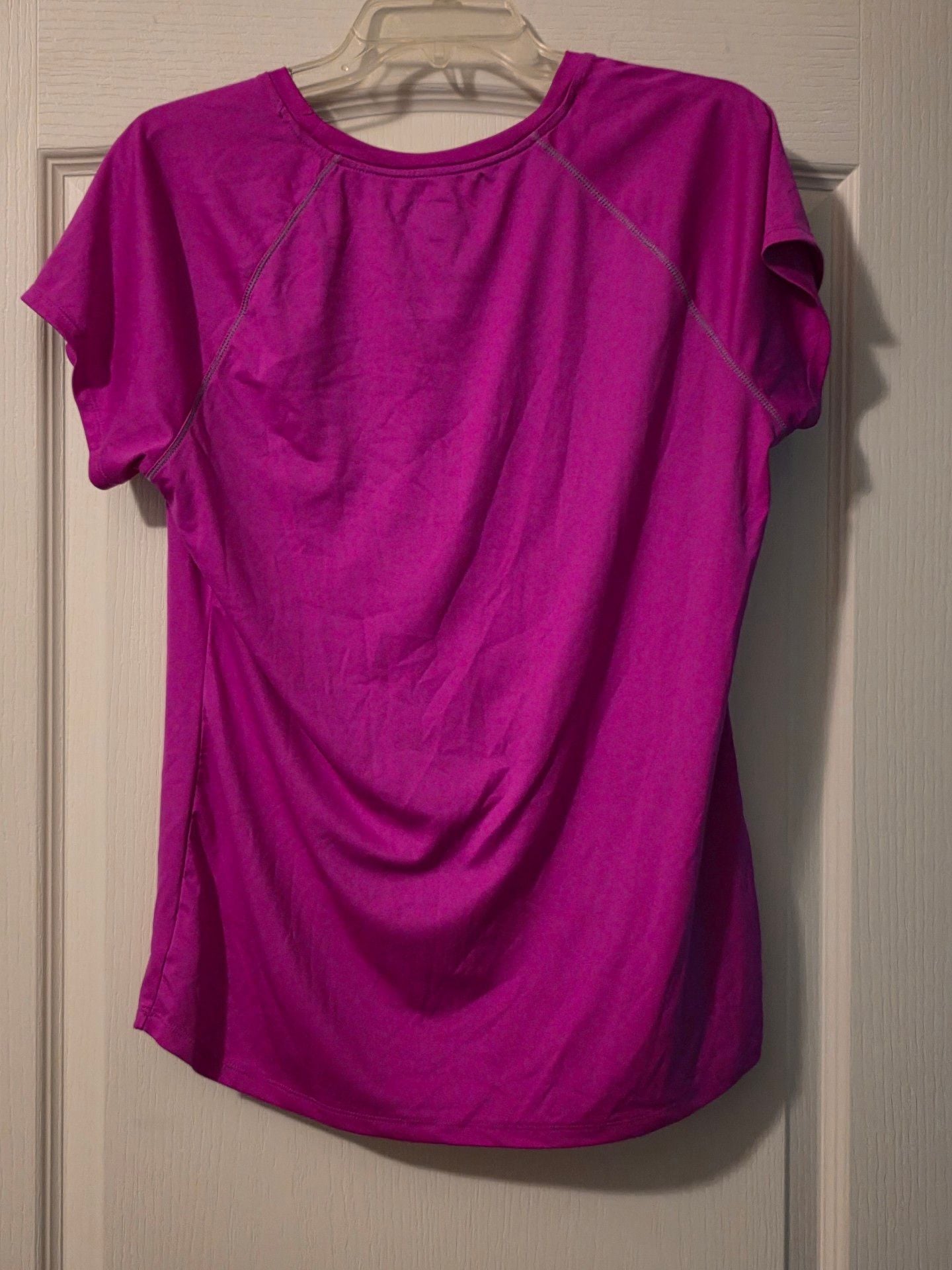 C9 By Champion Athletic T-Shirt Size XXL Pink Short Sleeve Semi-Fitted 3