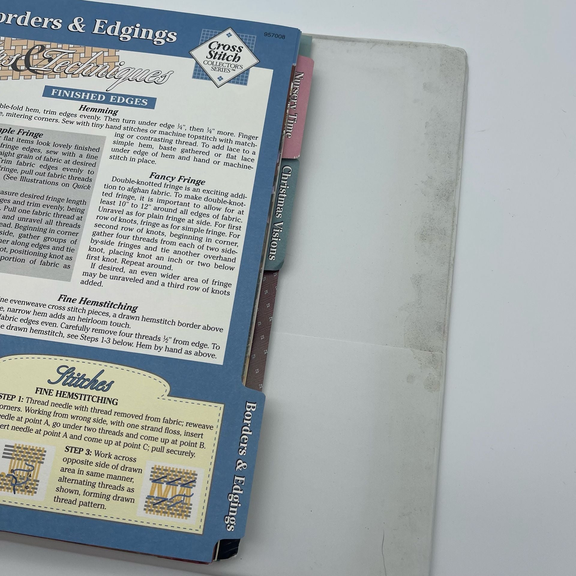 The Needlecraft Shop Cross Stitch Collector's Series Binder 8