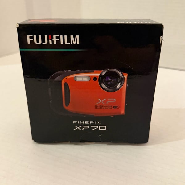 Fujifilm FinePix XP70 Digital Camera Orange