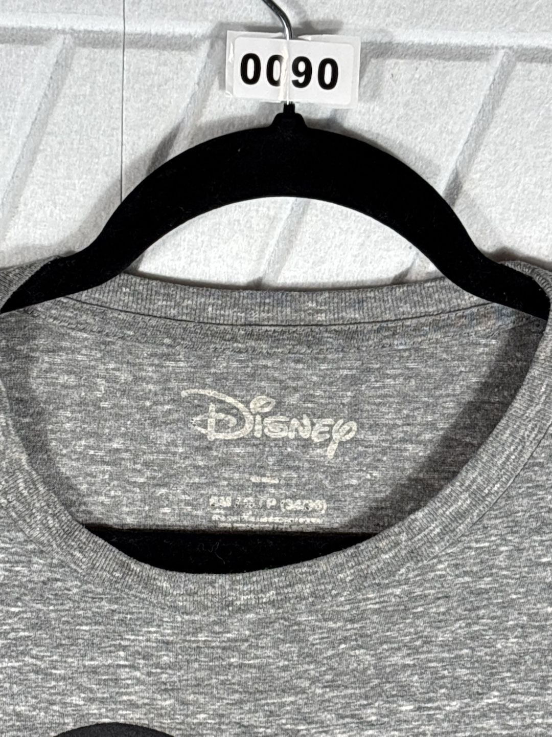 Disney Mickey Mouse Graphic T-Shirt Size S Gray 3
