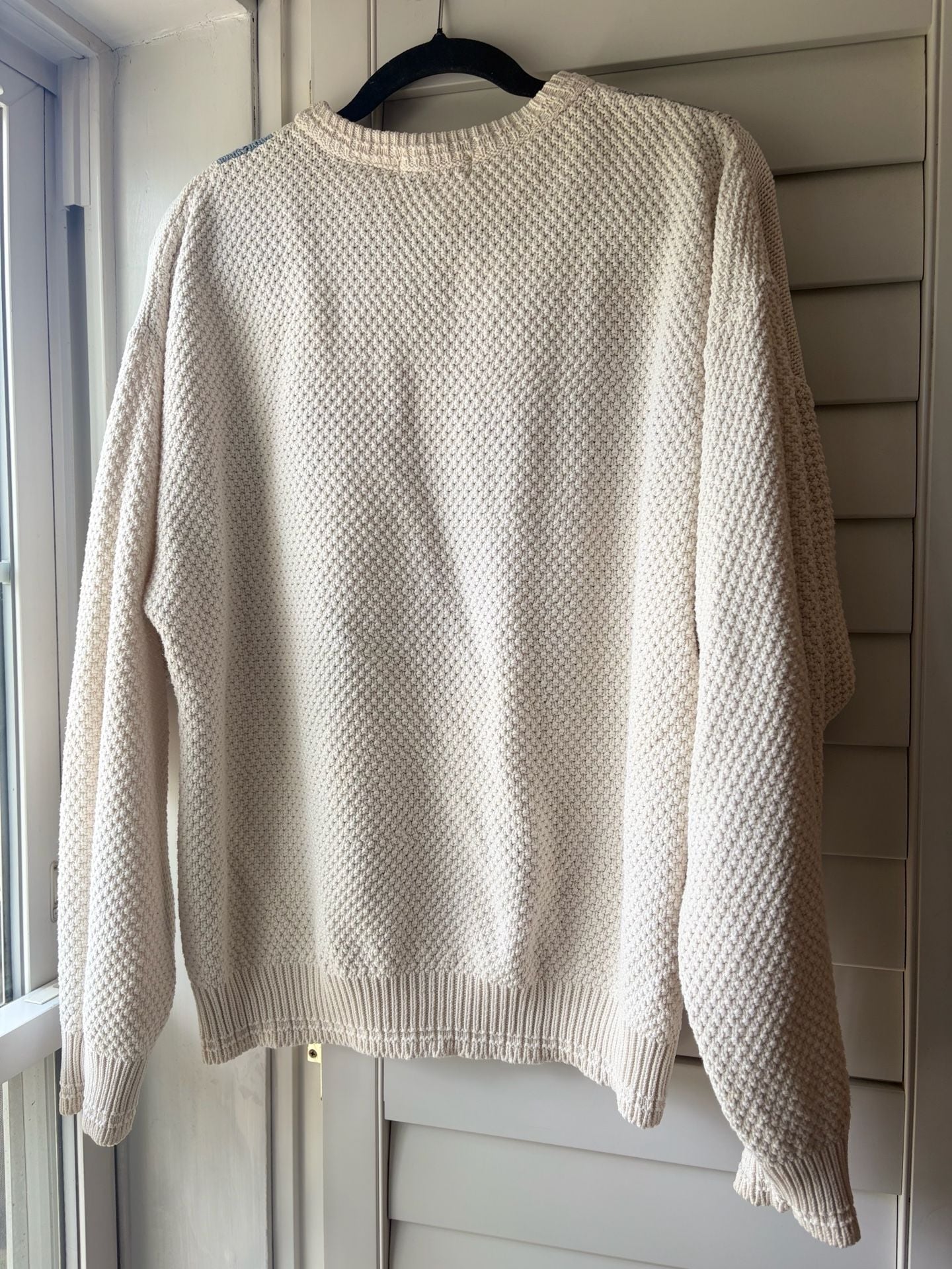 Vintage Pure Cotton Pastel Cottagecore Fisherman’s Daughter Sweater  8