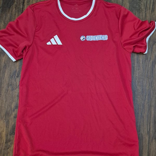 Adidas Soccer Jersey Size M Red Sidekicks ClimaCool