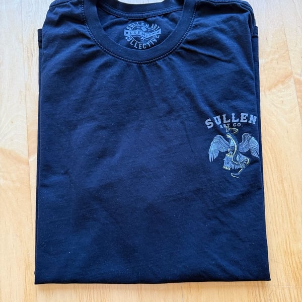 Sullen Art Co. Vaca Premium Graphic T-Shirt Size 3X-Large Black