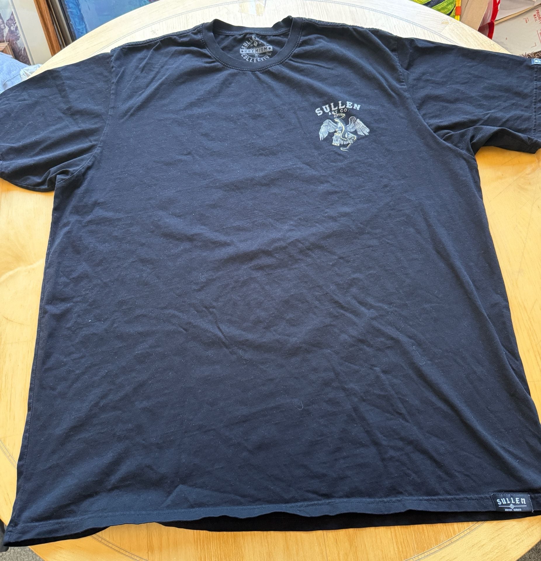 Sullen Art Co. Vaca Premium Graphic T-Shirt Size 3X-Large Black 2