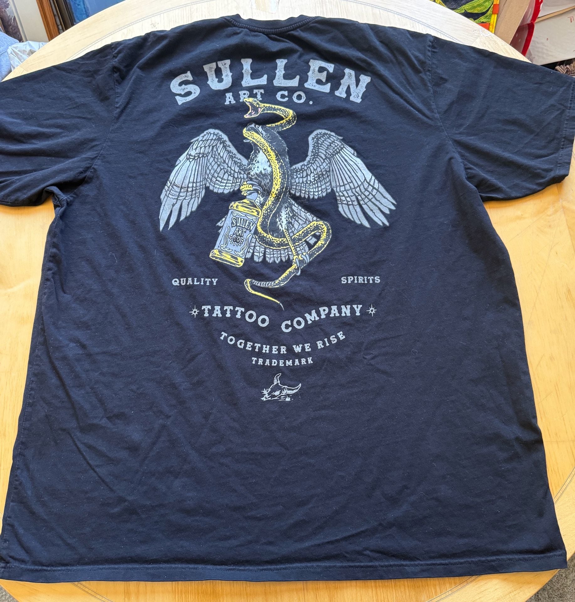 Sullen Art Co. Vaca Premium Graphic T-Shirt Size 3X-Large Black 3