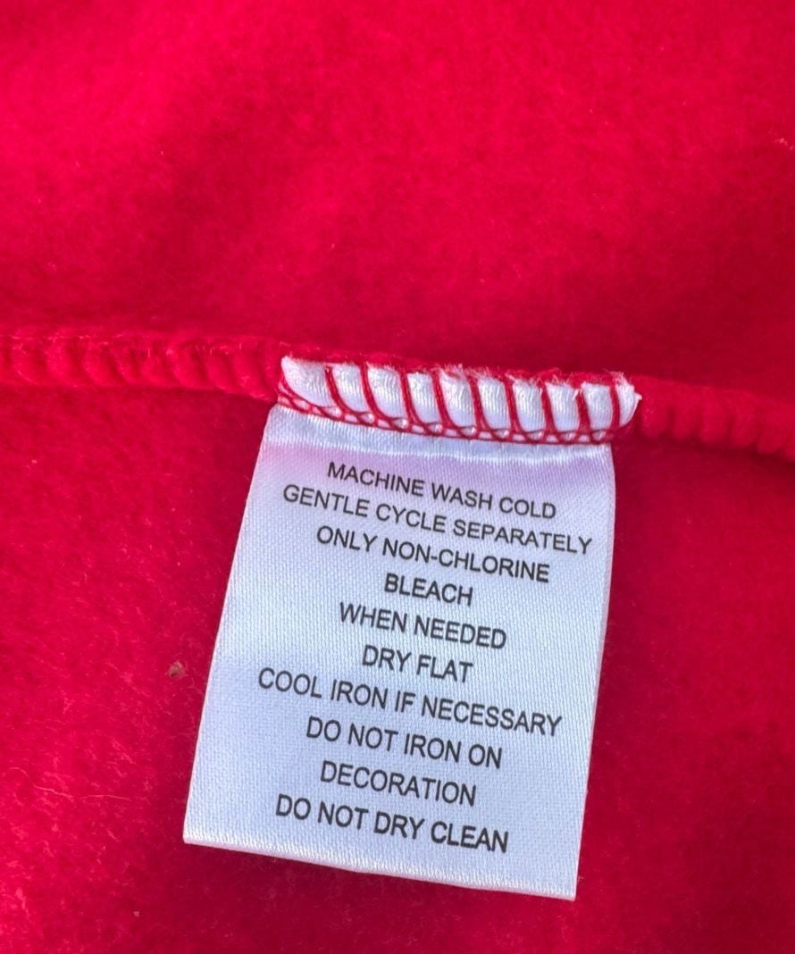 Y2K Southpole Varsity Jacket Size L Red Black Letterman Snap 5