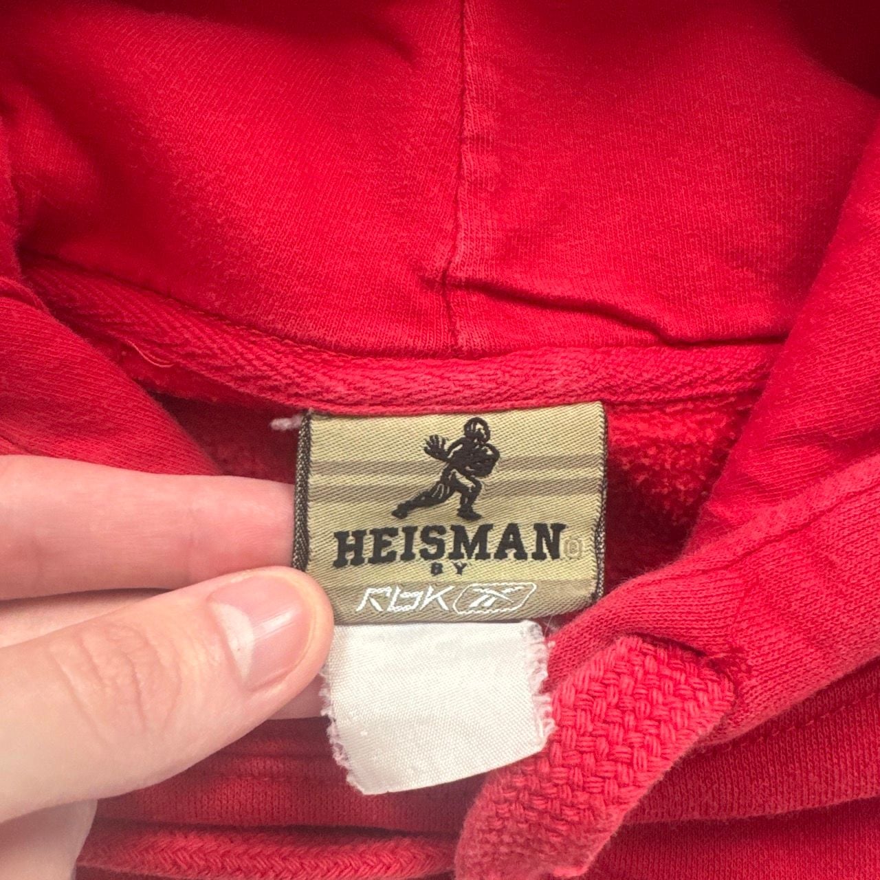 Heisman By Reebok Georgia Bulldogs Hoodie Red Size Small 4