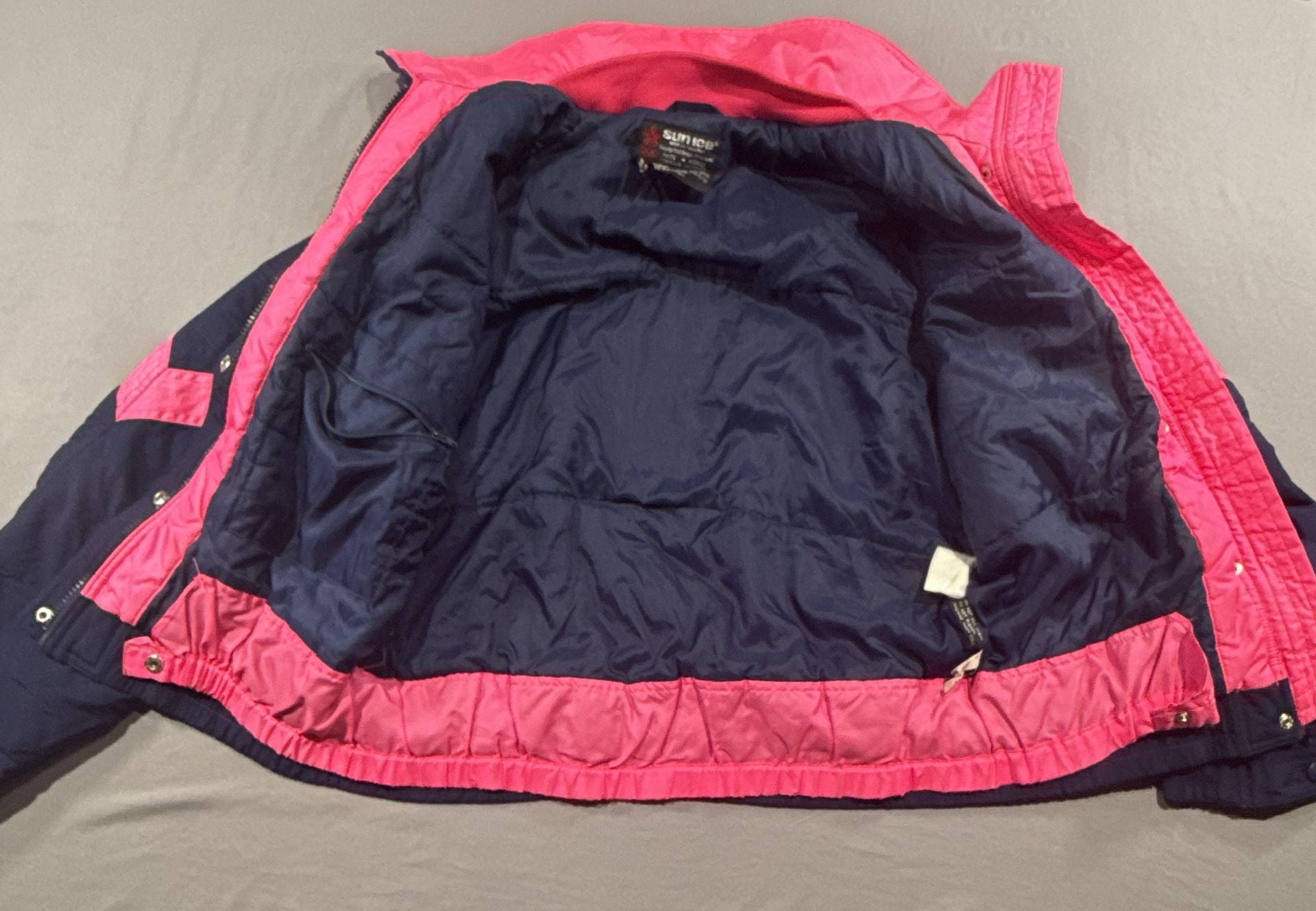 Sunice Ski Jacket Vintage 1988 Calgary Olympic Winter Games Retro 80s Pink Sz 10 10
