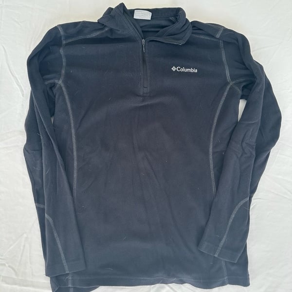 Columbia Klamath Range II Half Zip Fleece Black Size S