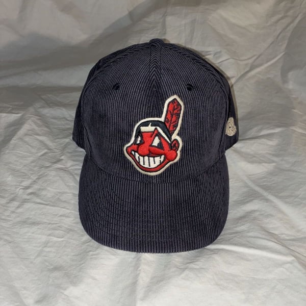 New Era Cleveland Indians 9FIFTY Corduroy Snapback Hat