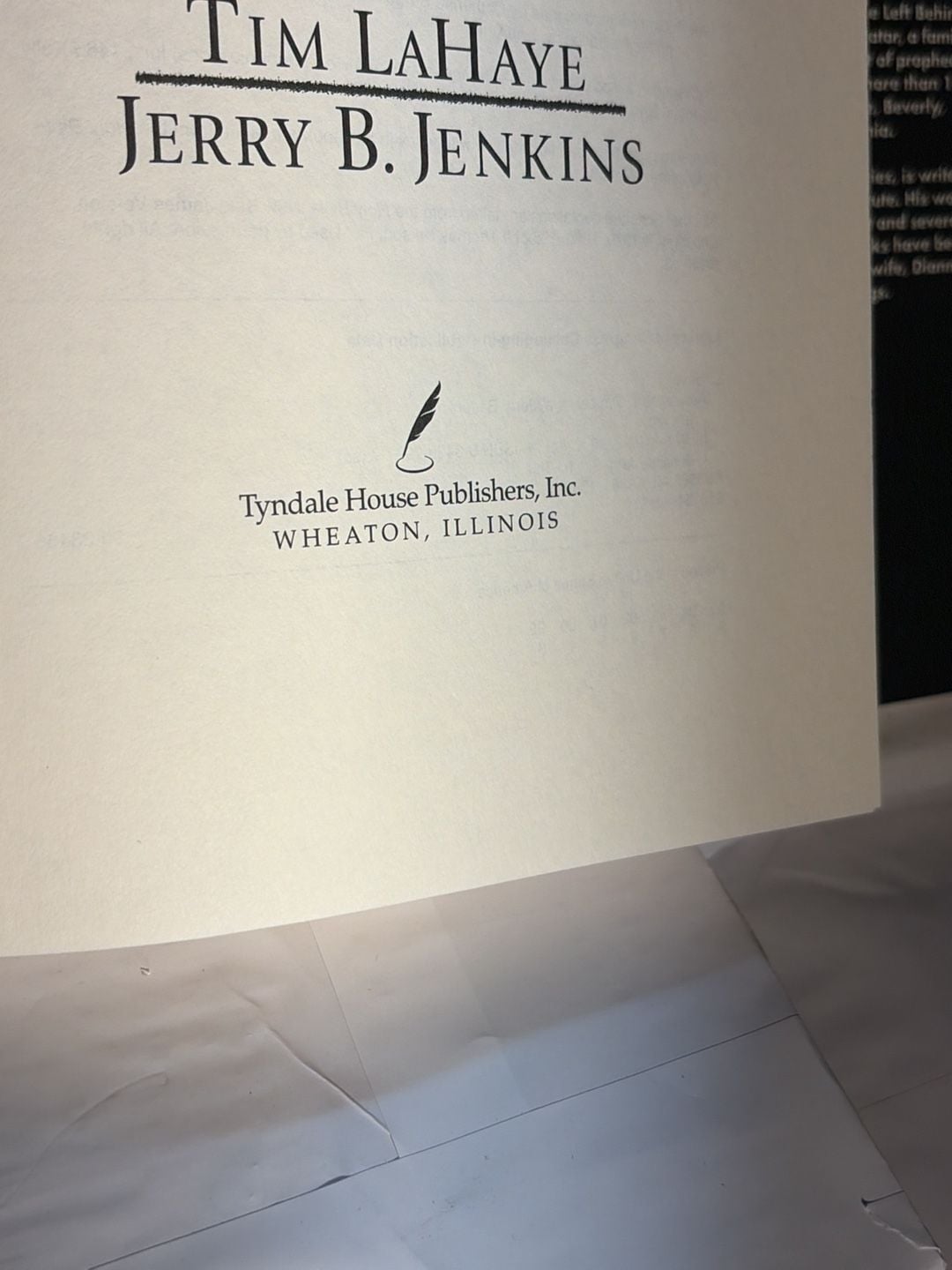 Tim LaHaye & Jerry B. Jenkins Assassins Hardcover Book 9