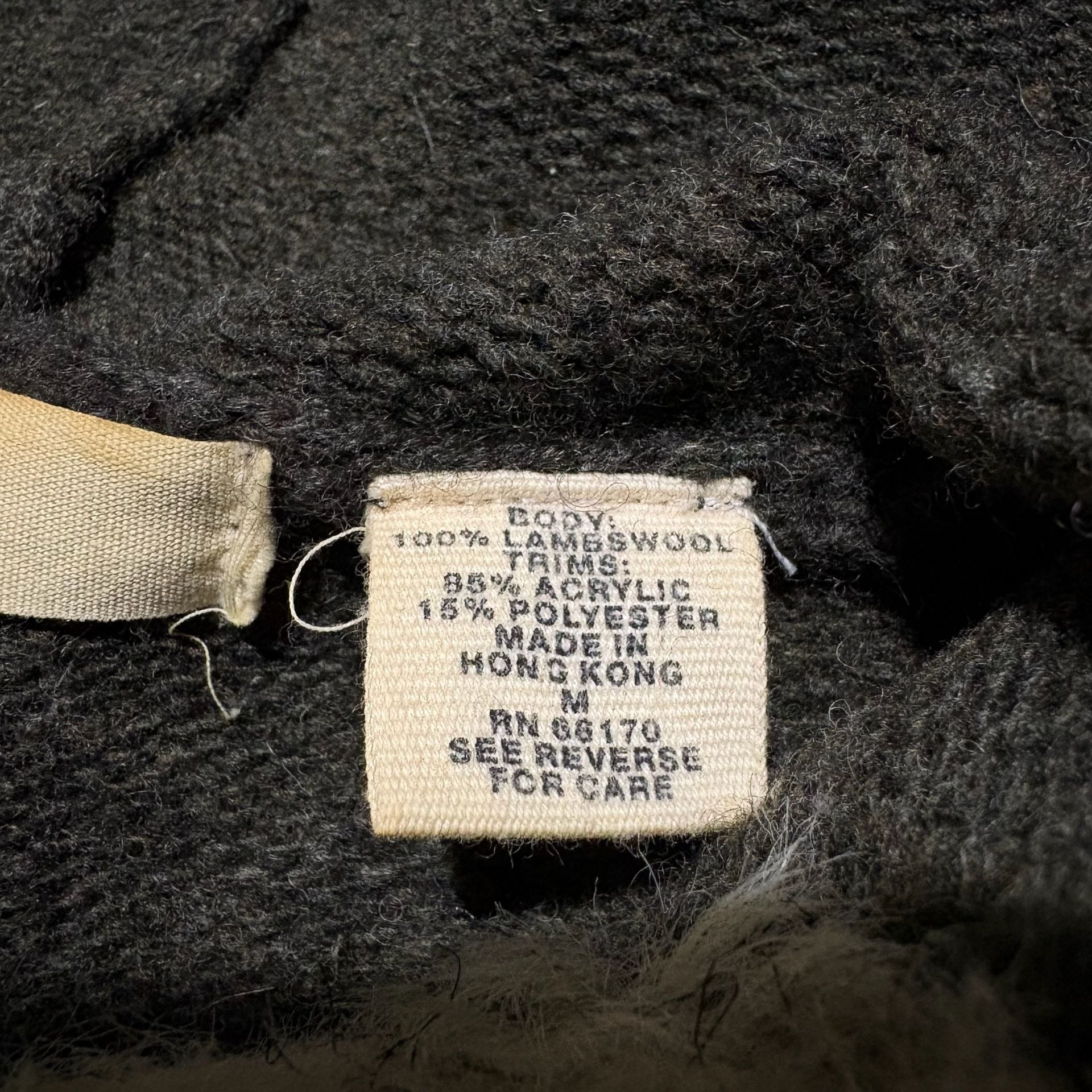Anthropologie Sleeping On Snow Lambswool Knit Hoodie Sweater Jacket Faux Fur M
5