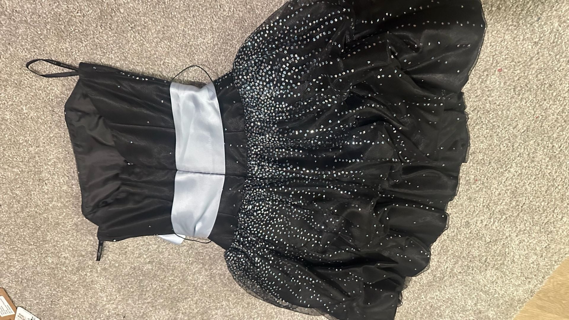 Jessica McClintock For Gunne Sax Dress Size 3 Black 5