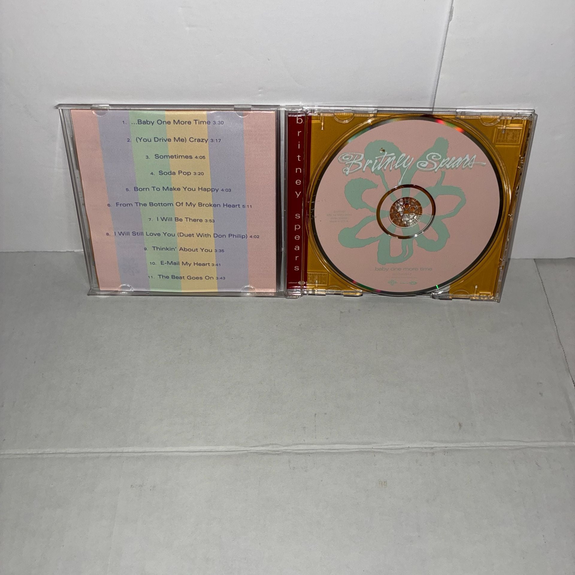 Britney Spears ...Baby One More Time Audio CD Album 2