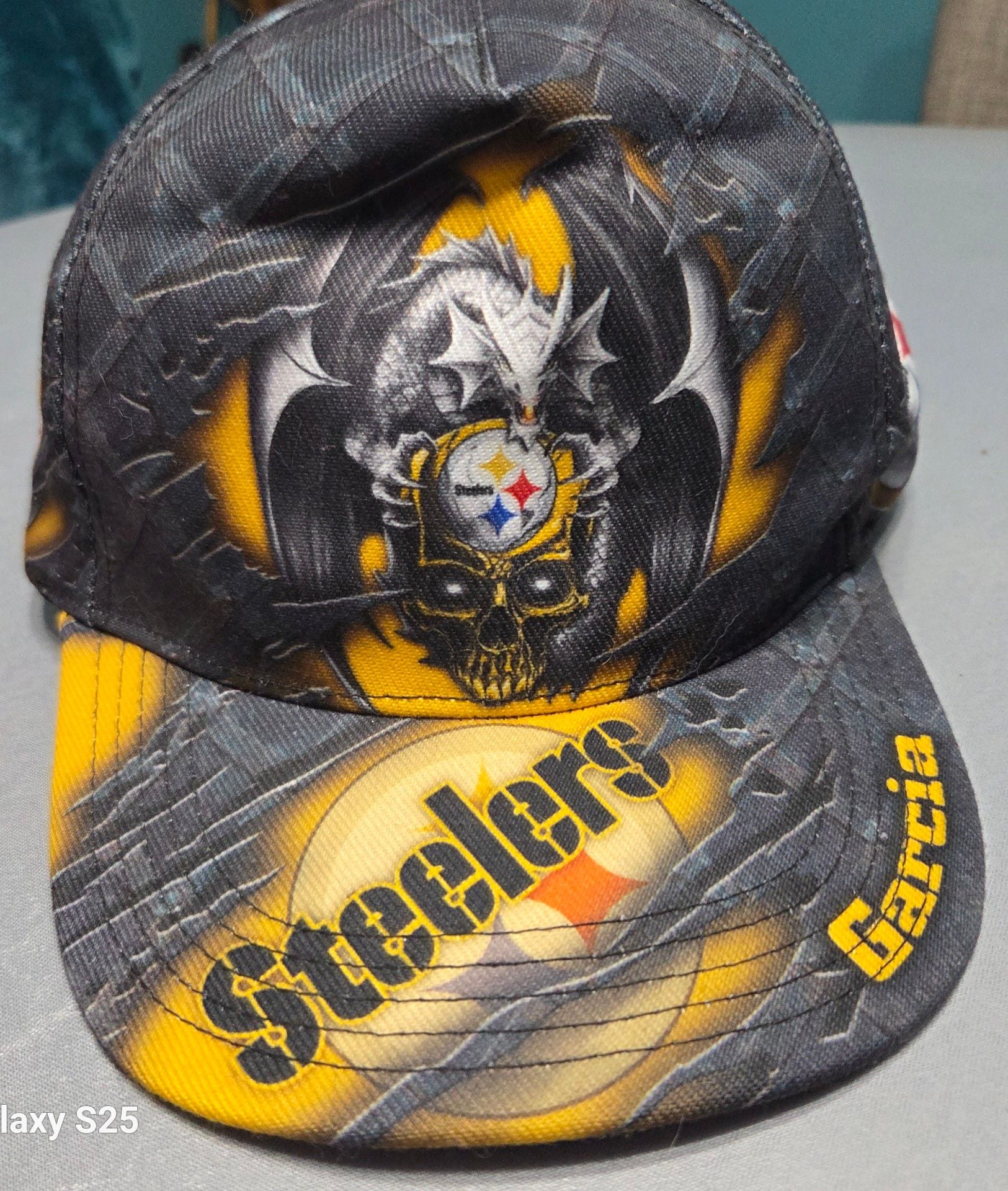 Pro Elite Pittsburgh Steelers Sweater Size L Black Wool NFL Embroidered  8