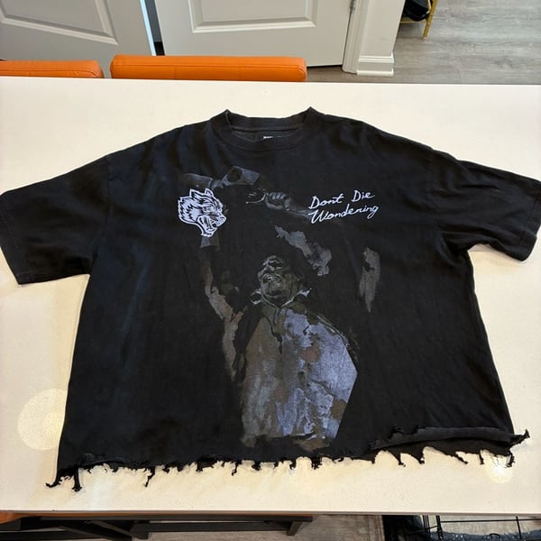 Darc Sport Texas Chainsaw Massacre T-Shirt Size L Cut And Cropped