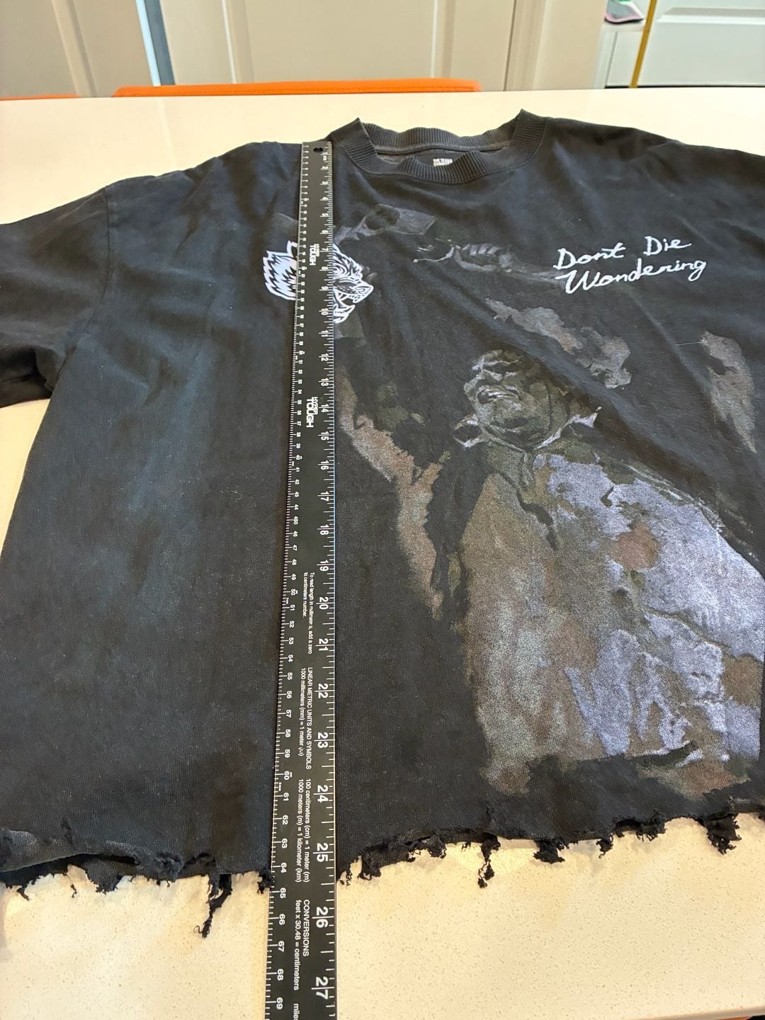 Darc Sport Texas Chainsaw Massacre T-Shirt Size L Cut And Cropped 7