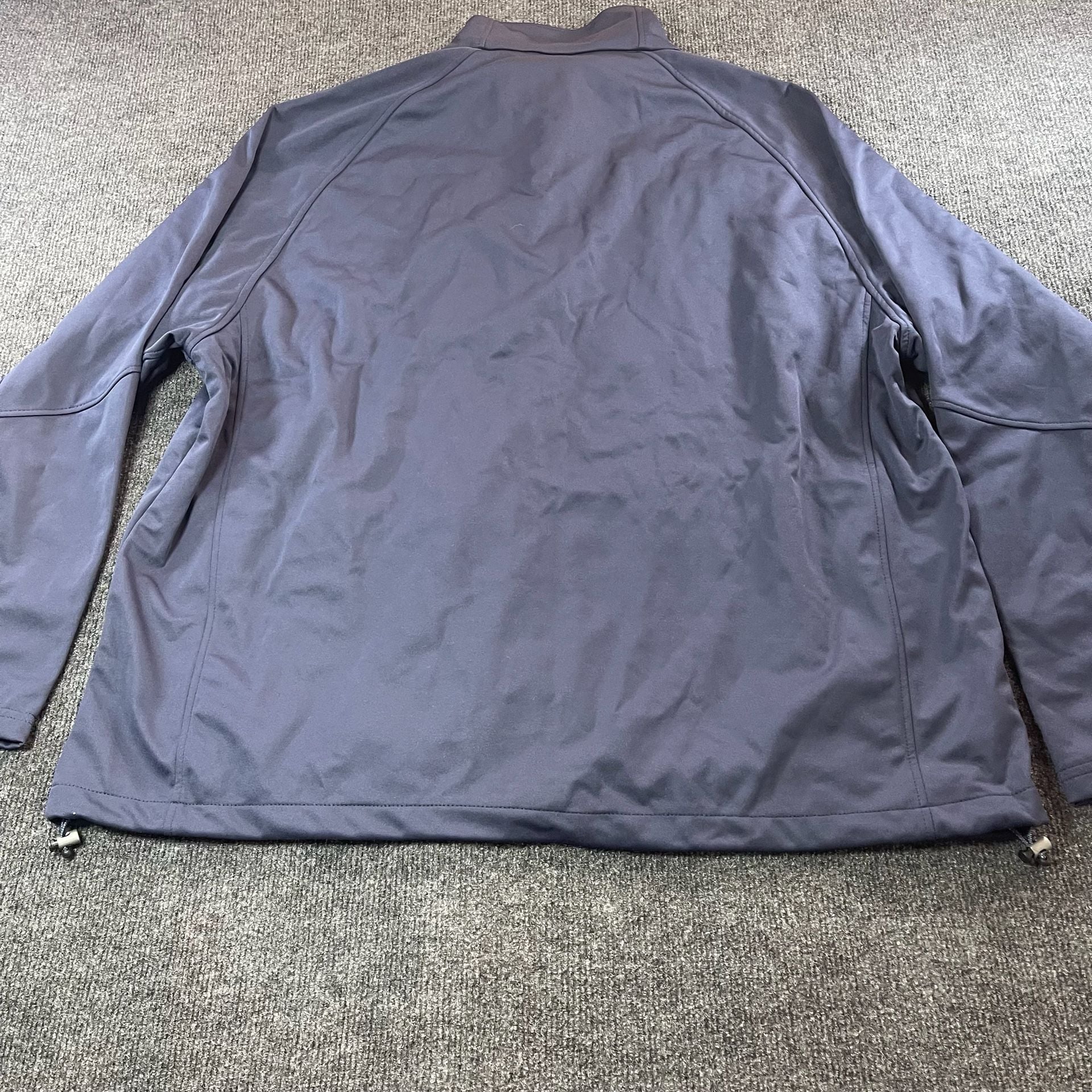 UltraClub Soft Shell Jacket Size 2XL Michigan Navy Blue NWT 5