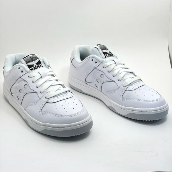 Saucony Spot-Bilt Hawk White Black Sneakers
