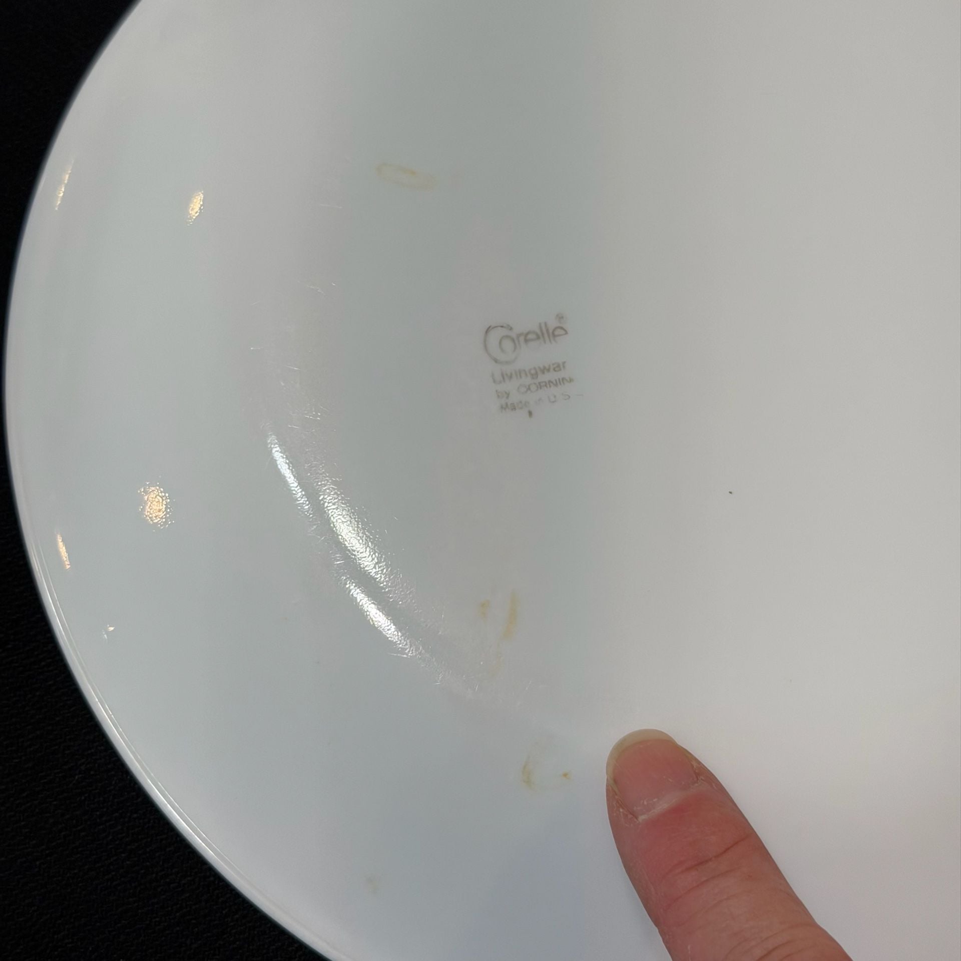 Corelle Old Town Blue 8.5” Lunch Plate Set of 4 3