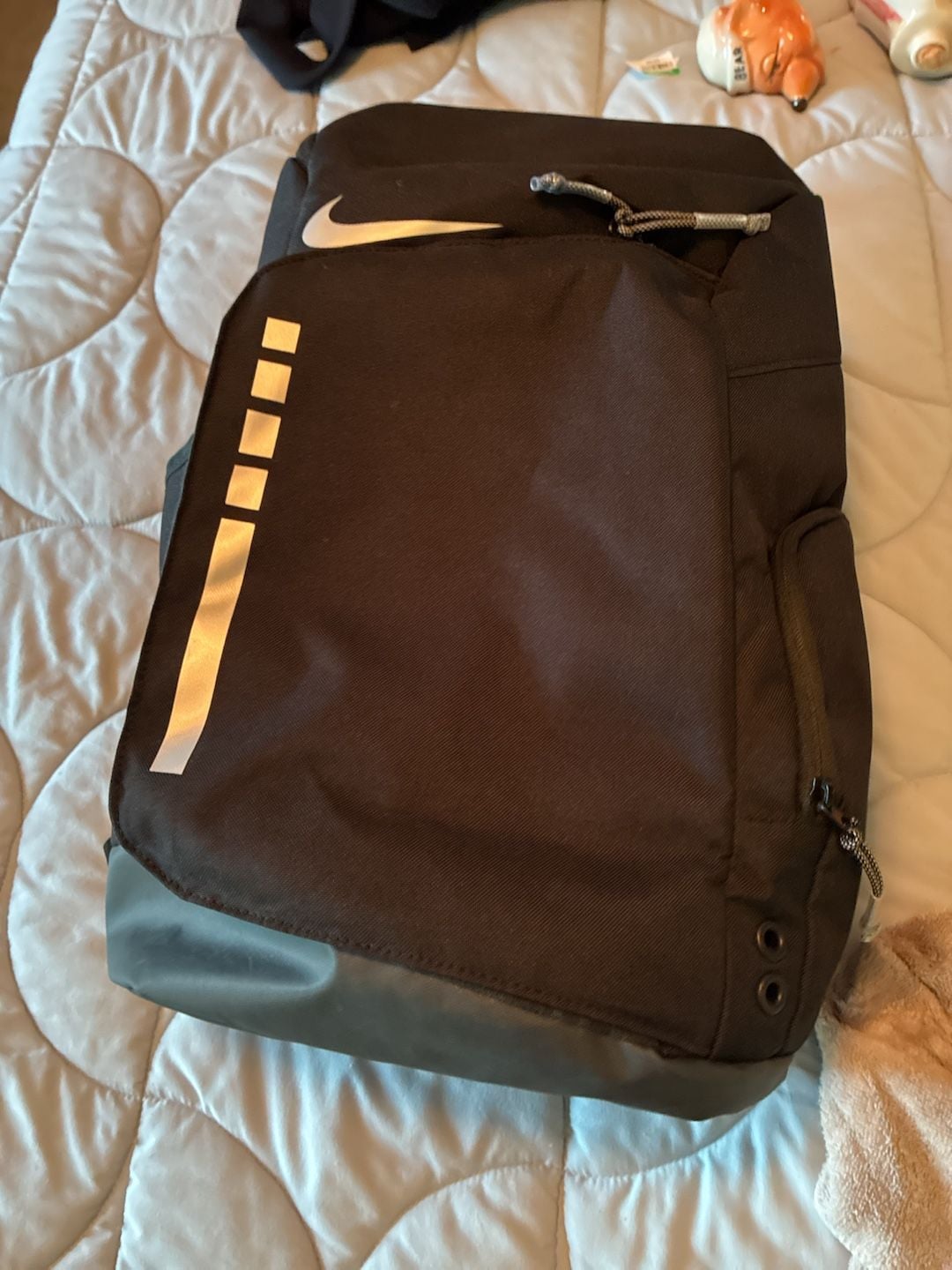 Nike Elite Pro Backpack Black Durable Material A807 7