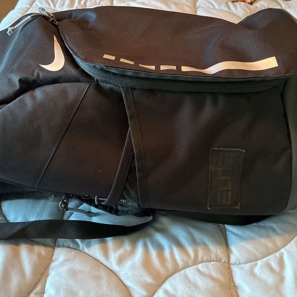 Nike Elite Pro Backpack Black Durable Material A807