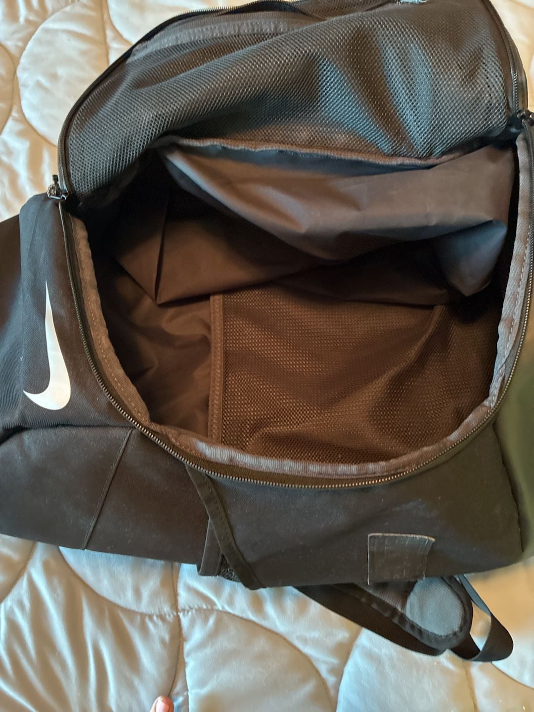 Nike Elite Pro Backpack Black Durable Material A807 9