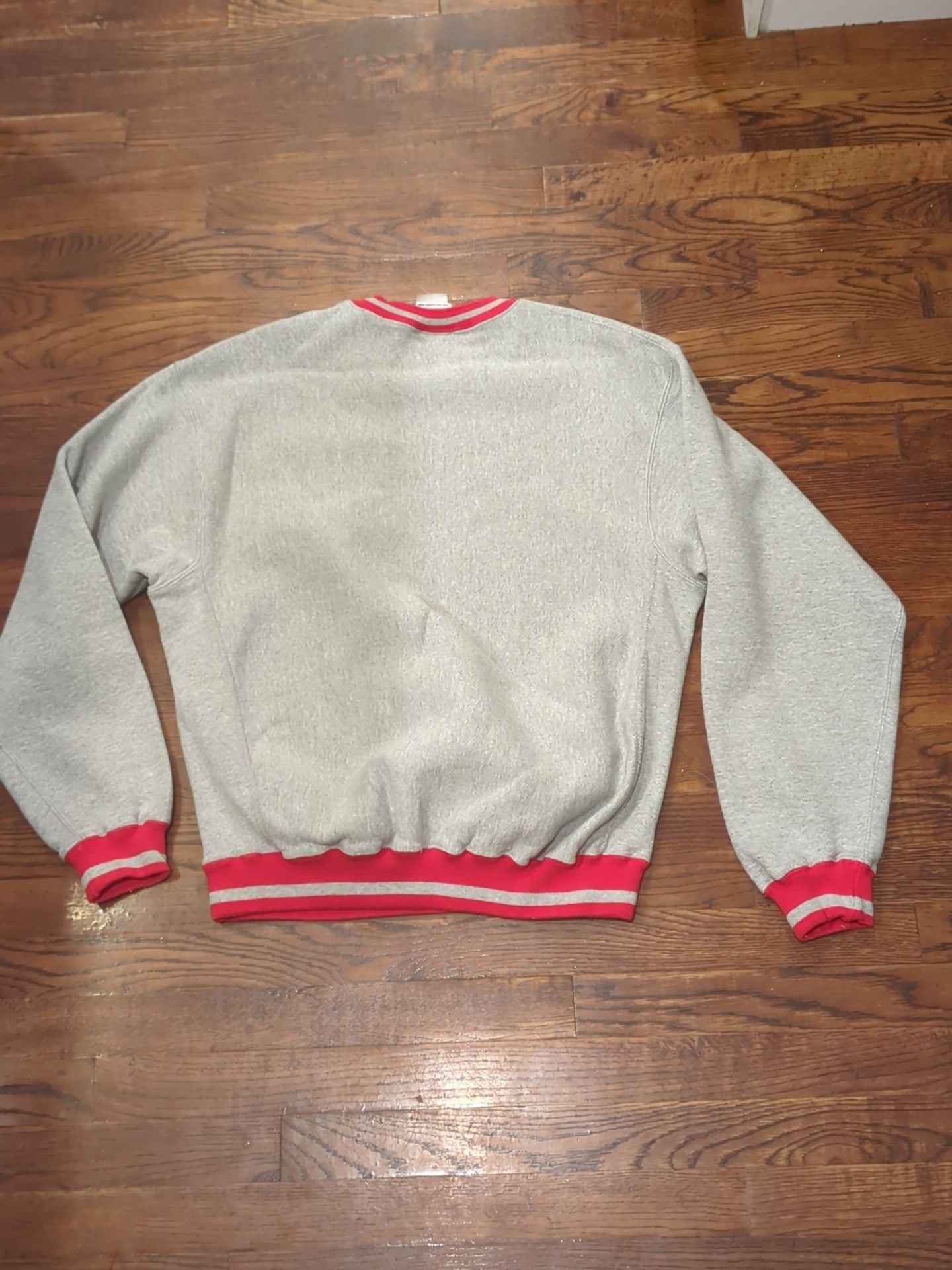 Lee Crossgrain Sweatshirt Gray United Stationers Boston Operations workwear L 5