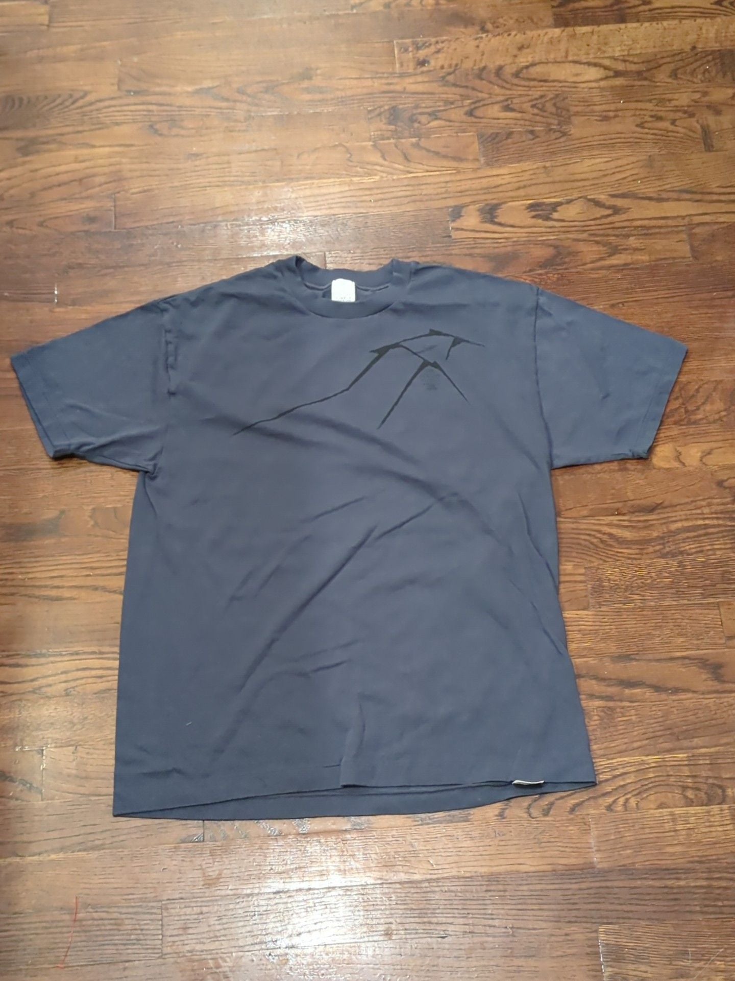 Kume JP Tokyo 1935 Size L Graphic T-Shirt Gray Cotton Made In Japan 2