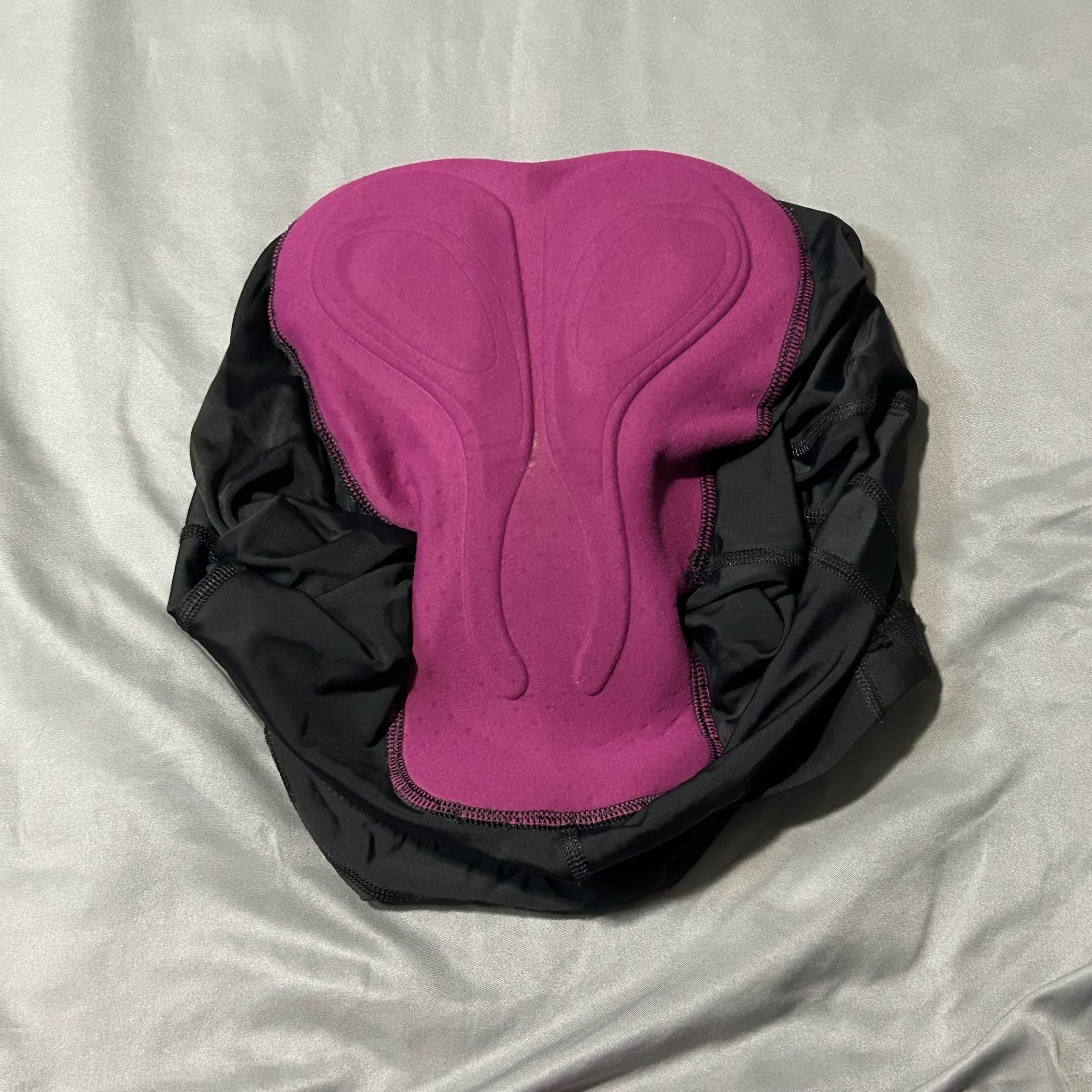 Ewedoos Cycling Shorts Size Large Black Padded Spandex 8