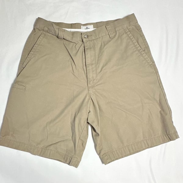 Dockers Relaxed Fit Shorts Size 34 Khaki Cotton Chino