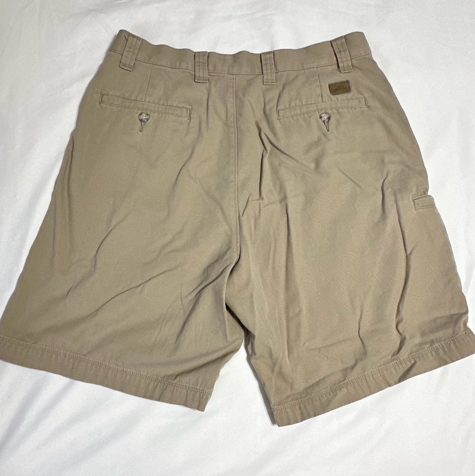 Dockers Relaxed Fit Shorts Size 34 Khaki Cotton Chino 7