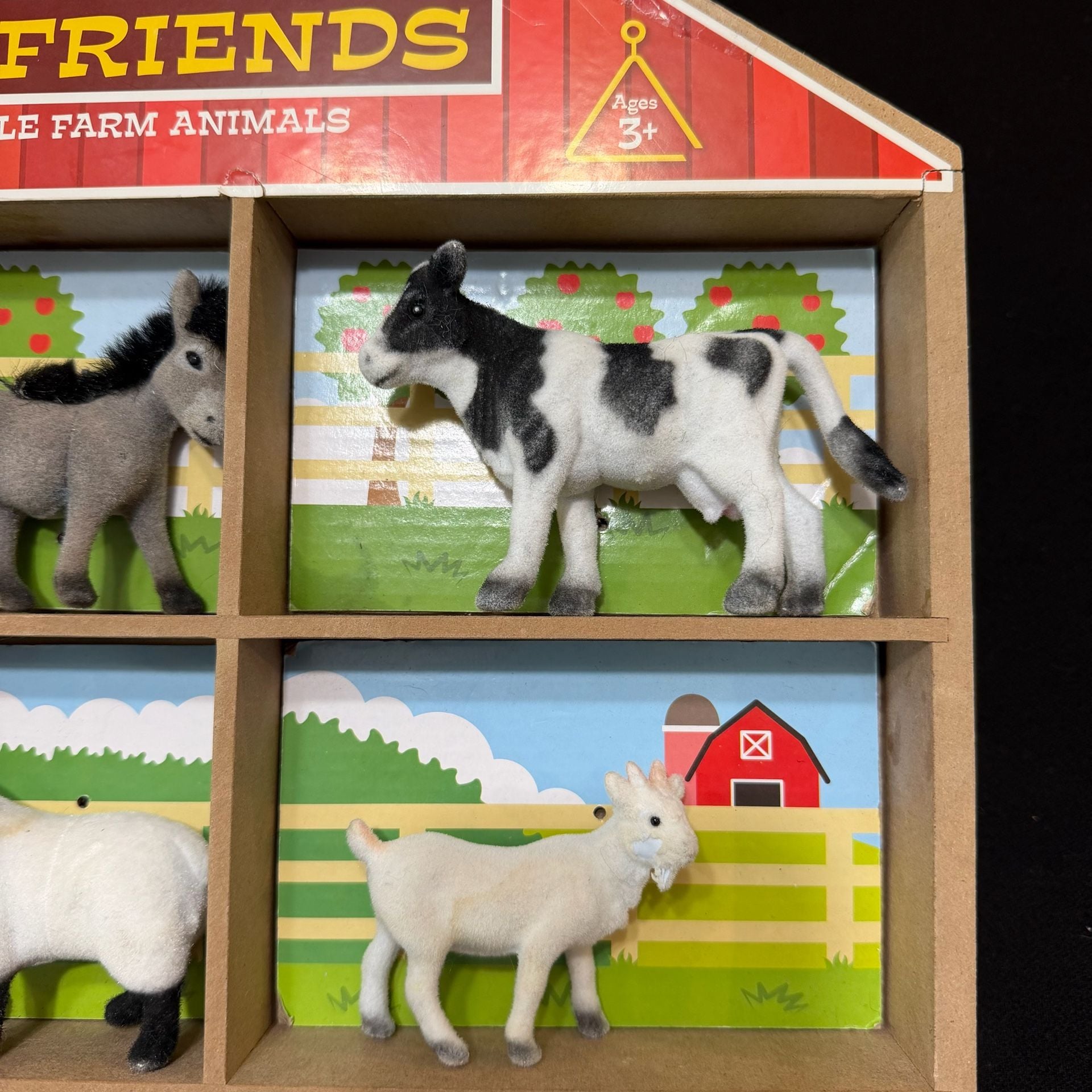 Melissa & Doug Farm Friends 10 Collectible Farm Animals Figures/Display Set 0594 5