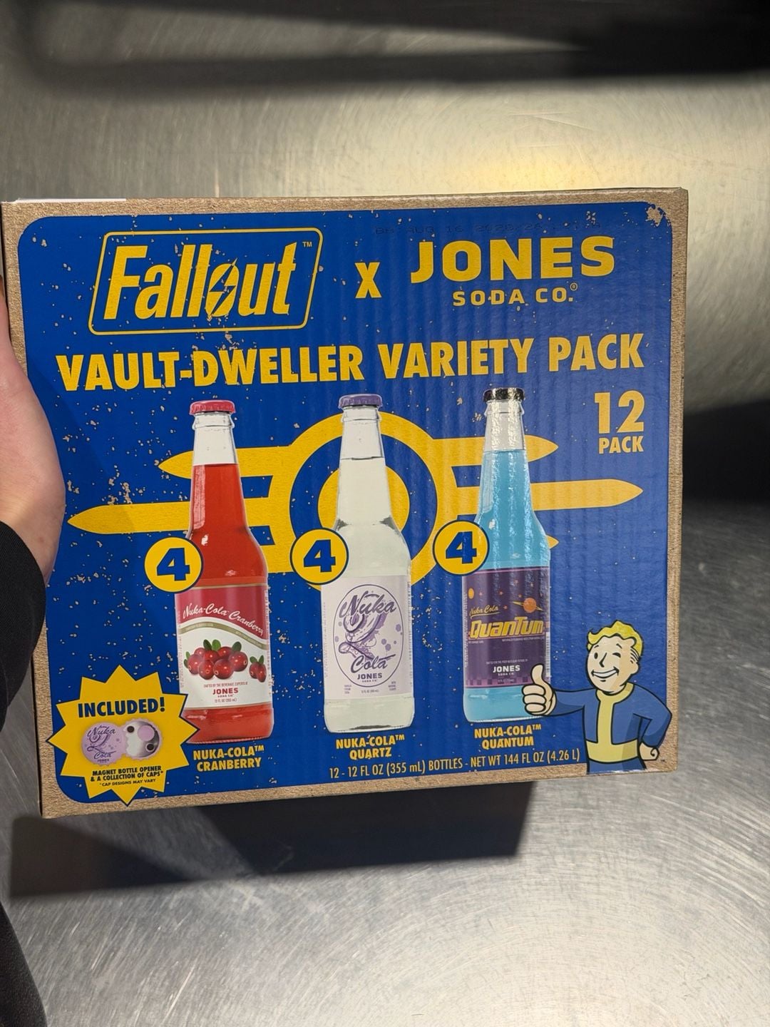 Fallout X Jones Soda Vault-Dweller Variety Pack 12 Pack 1
