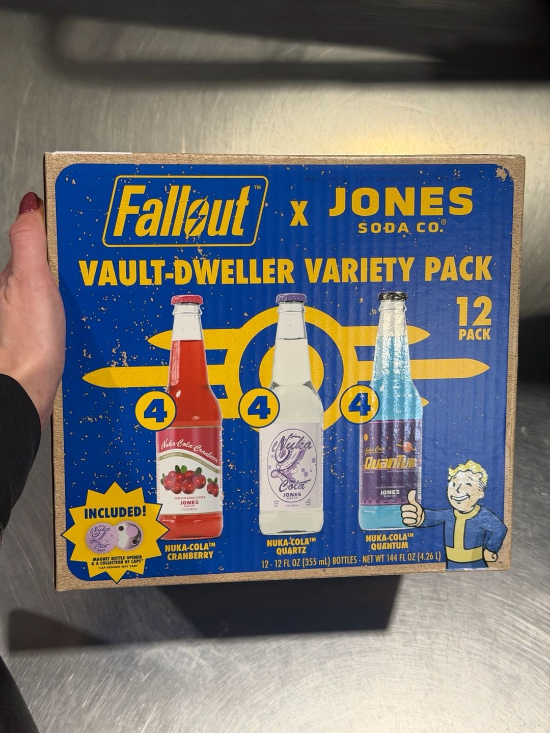 Fallout X Jones Soda Vault-Dweller Variety Pack 12 Pack 2
