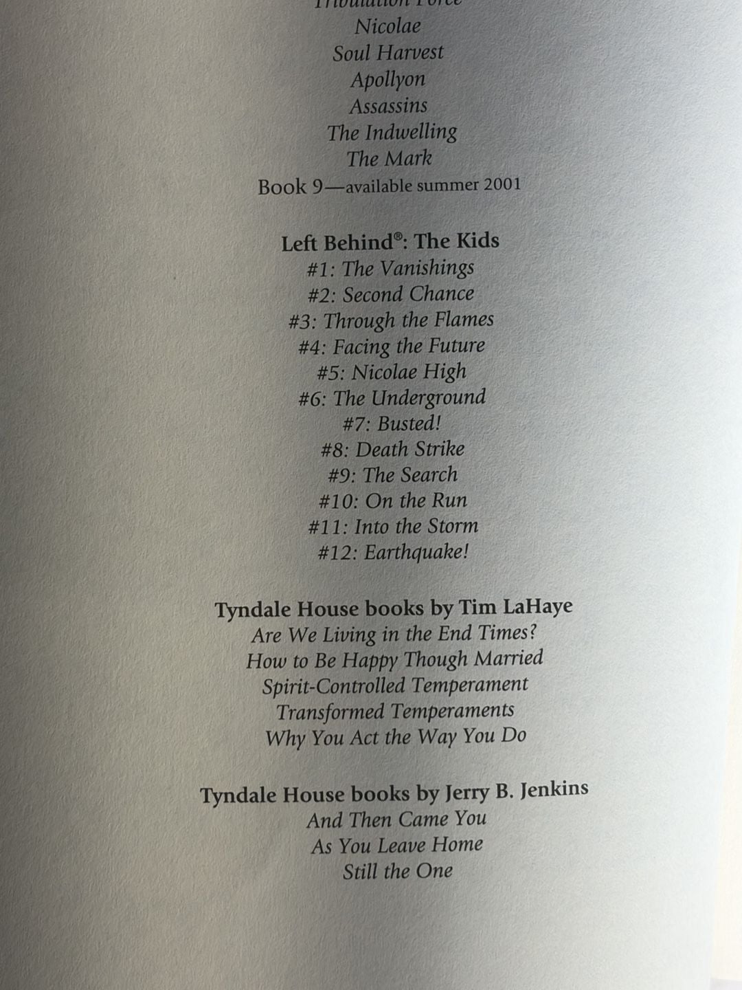 The Mark The Beast Rules the World Left Behind 8 Hardcover Book 11