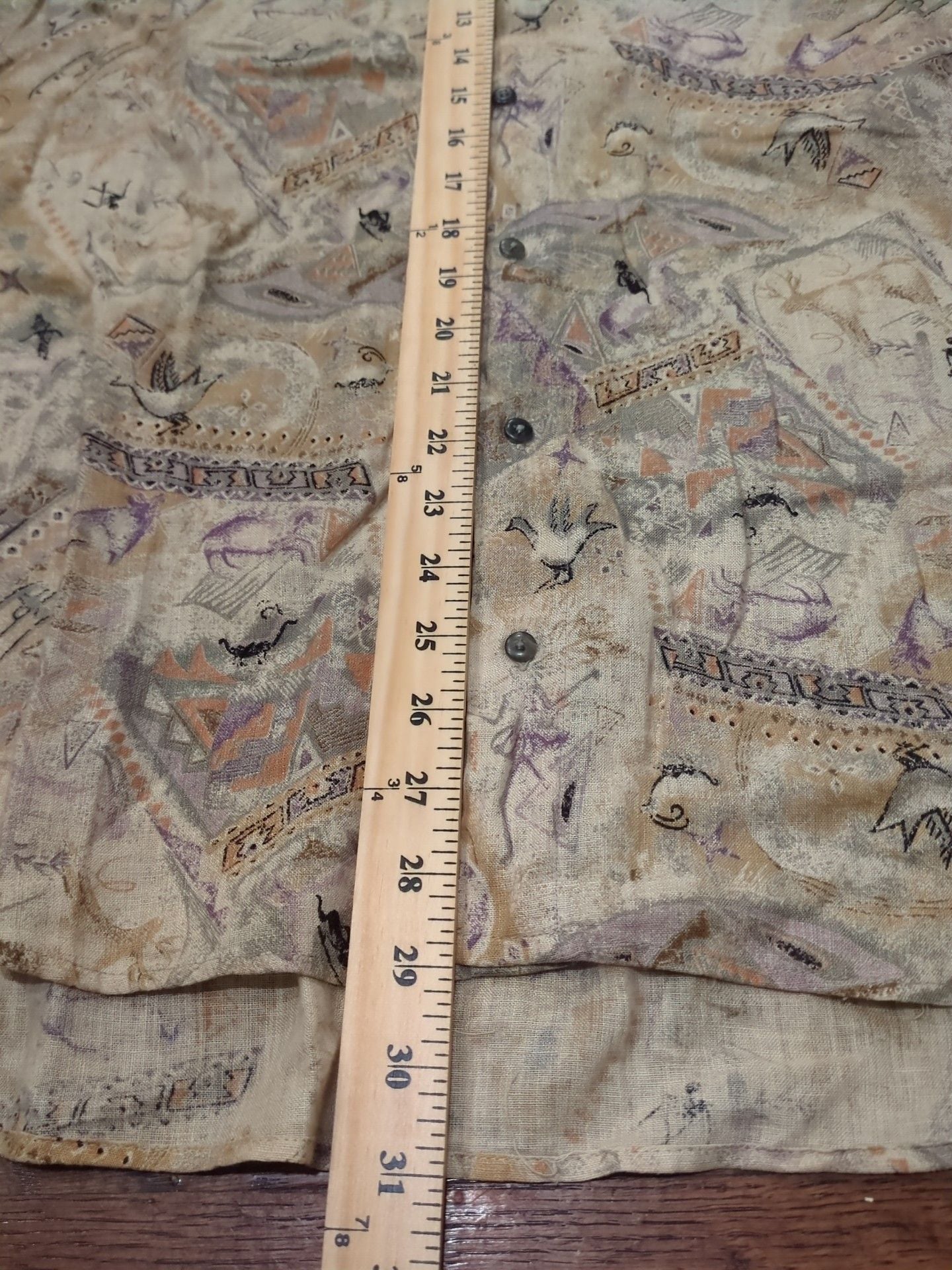 Jack Lipson Studio Shirt Size L/G Multi Pattern Short Sleeve 5