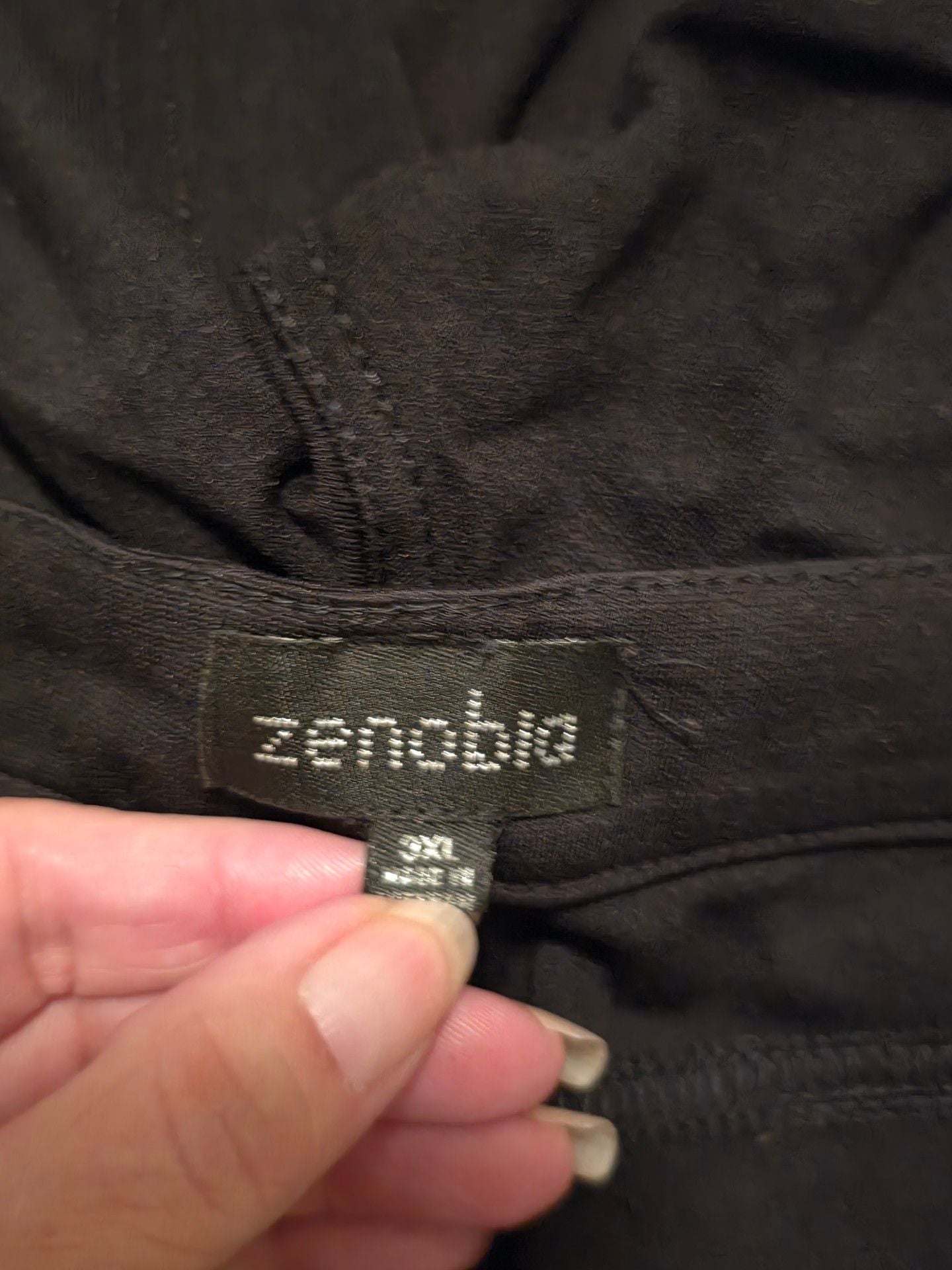 Zenobia Pants Size 3XL Black Stretch Casual Wear Trousers 4