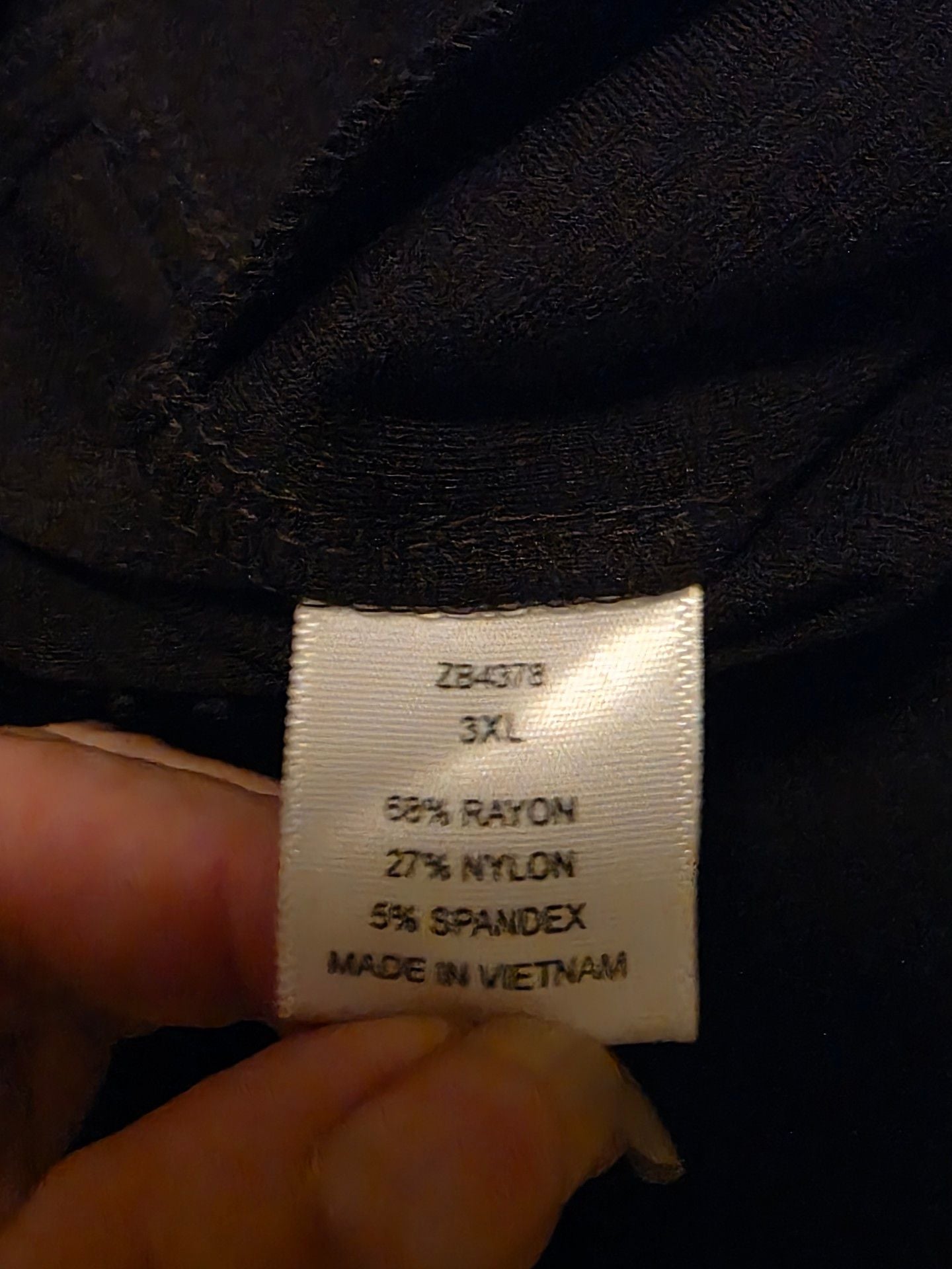 Zenobia Pants Size 3XL Black Stretch Casual Wear Trousers 5