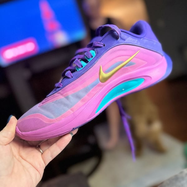 Nike A'One Unapologetic Fierce Purple Basketball Shoes