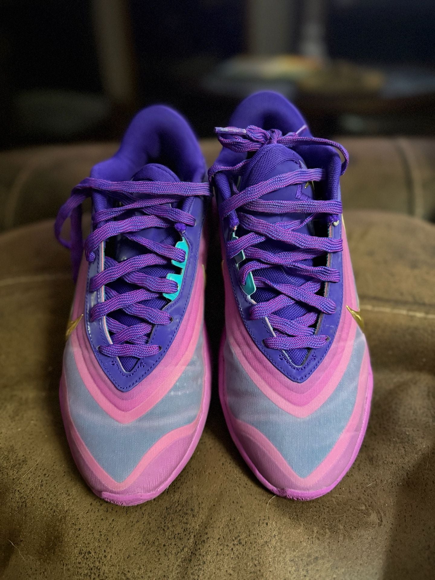 Nike A'One Unapologetic Fierce Purple Basketball Shoes 4