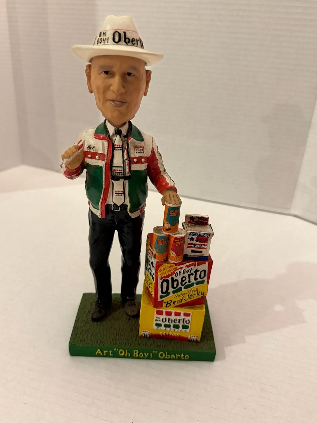 Alexander Global Promotions Art Oh Boy Oberto Bobblehead 1